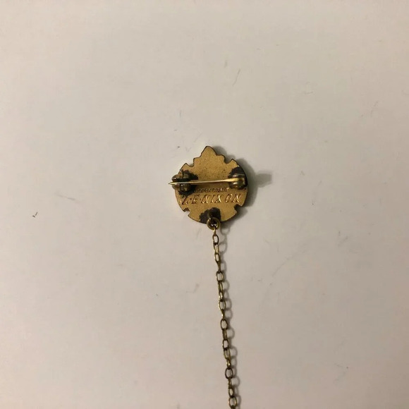 Vintage Assorted Lot of 6 Tie Pins with  Chain - Picture 12 of 16
